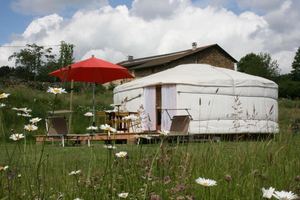 Yourtes En Terrasse Bonneval 部屋 写真