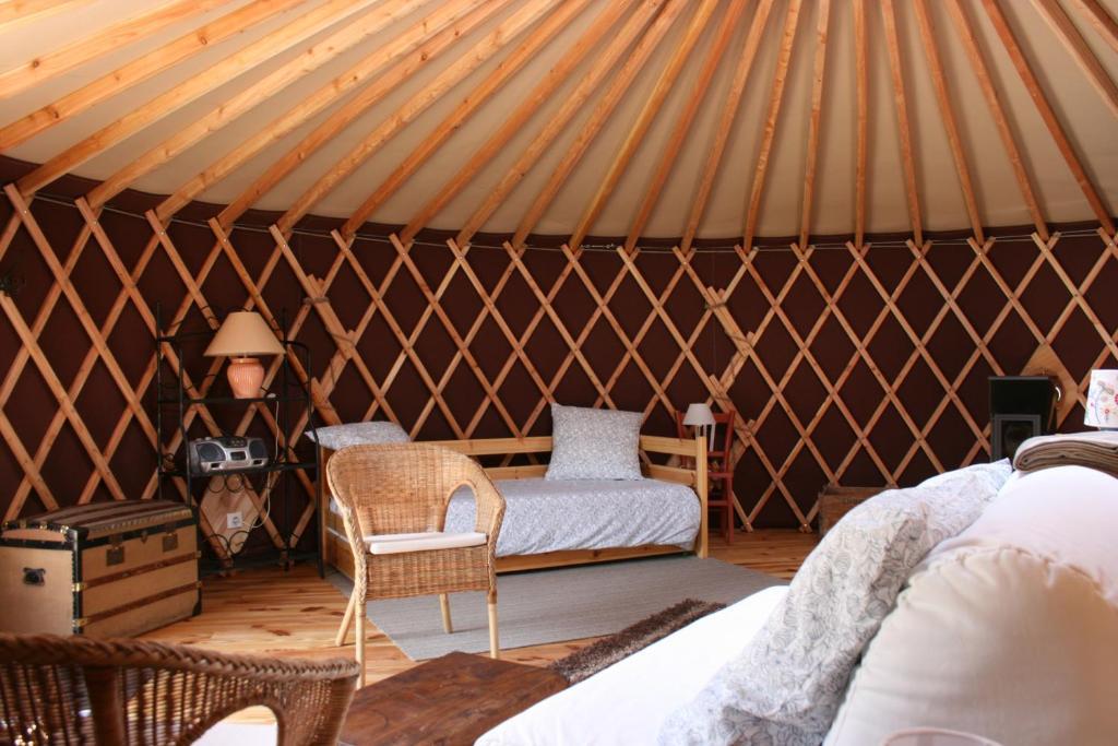Yourtes En Terrasse Bonneval 部屋 写真